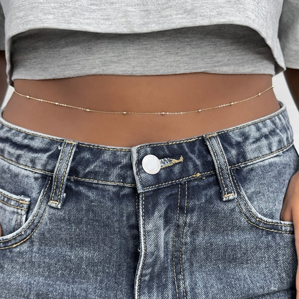 Sphere Belly Chain - ISMI JEWELS