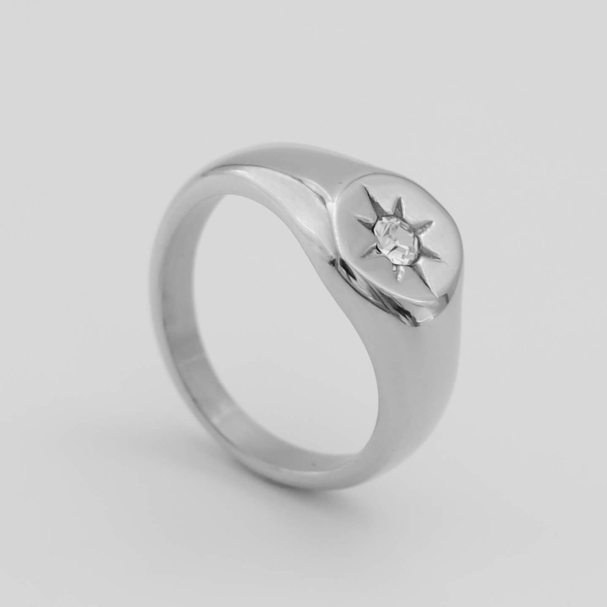 Starlight Signet Ring - ISMI JEWELS