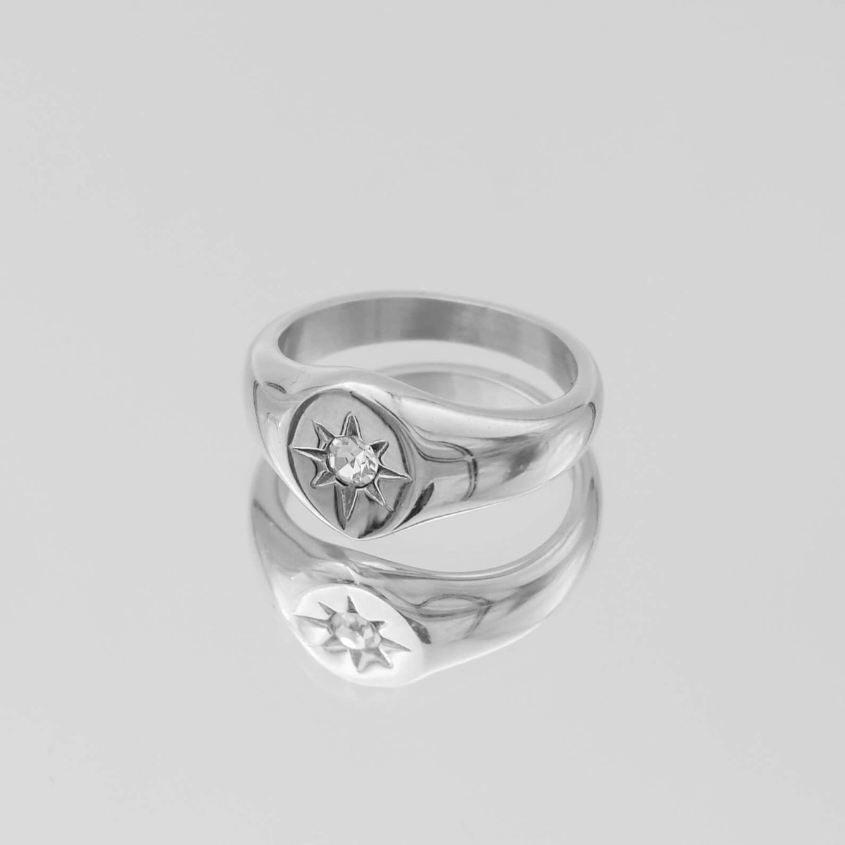 Starlight Signet Ring - ISMI JEWELS