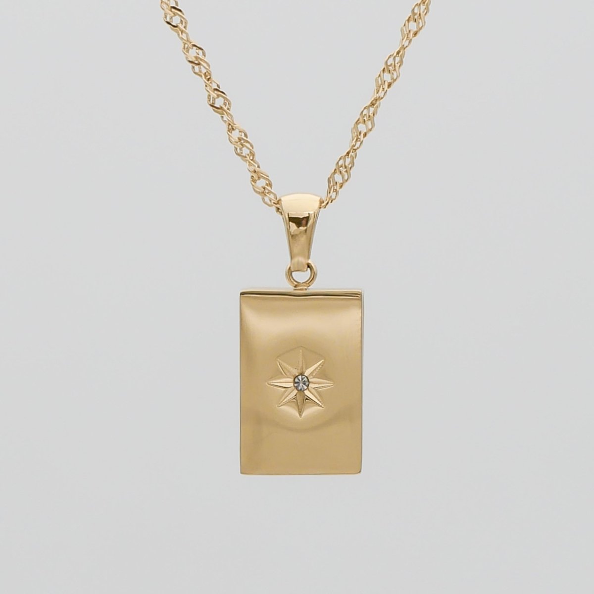Starlight Tablet Necklace - ISMI JEWELS