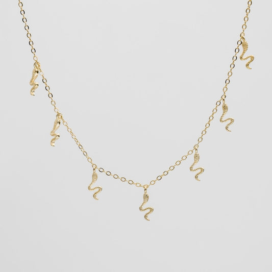 Suspended Snake Choker - ISMI JEWELS