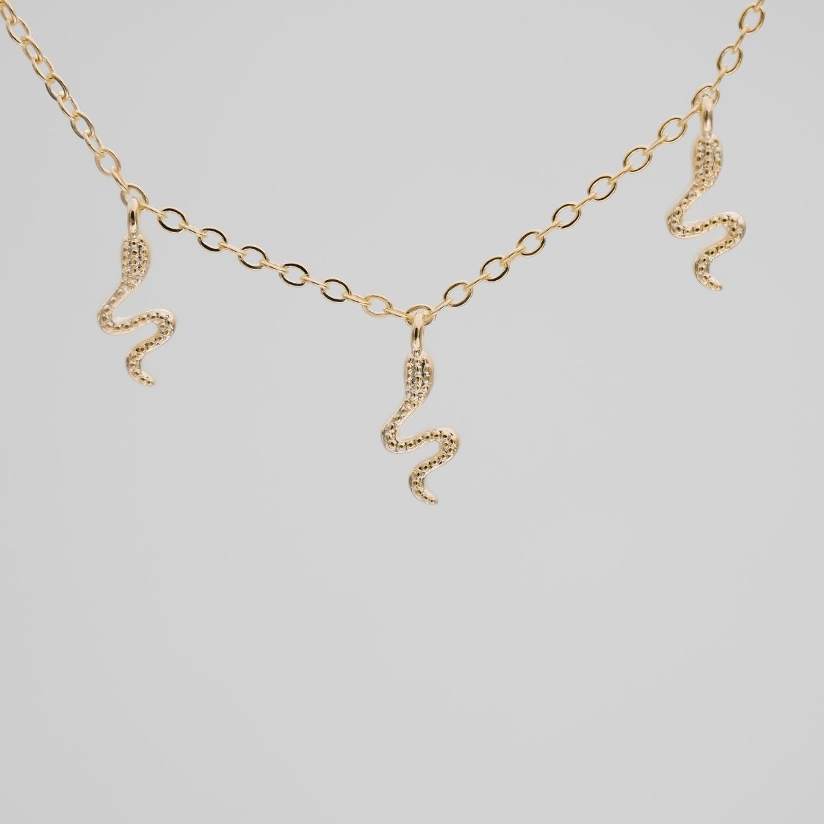 Suspended Snake Choker - ISMI JEWELS
