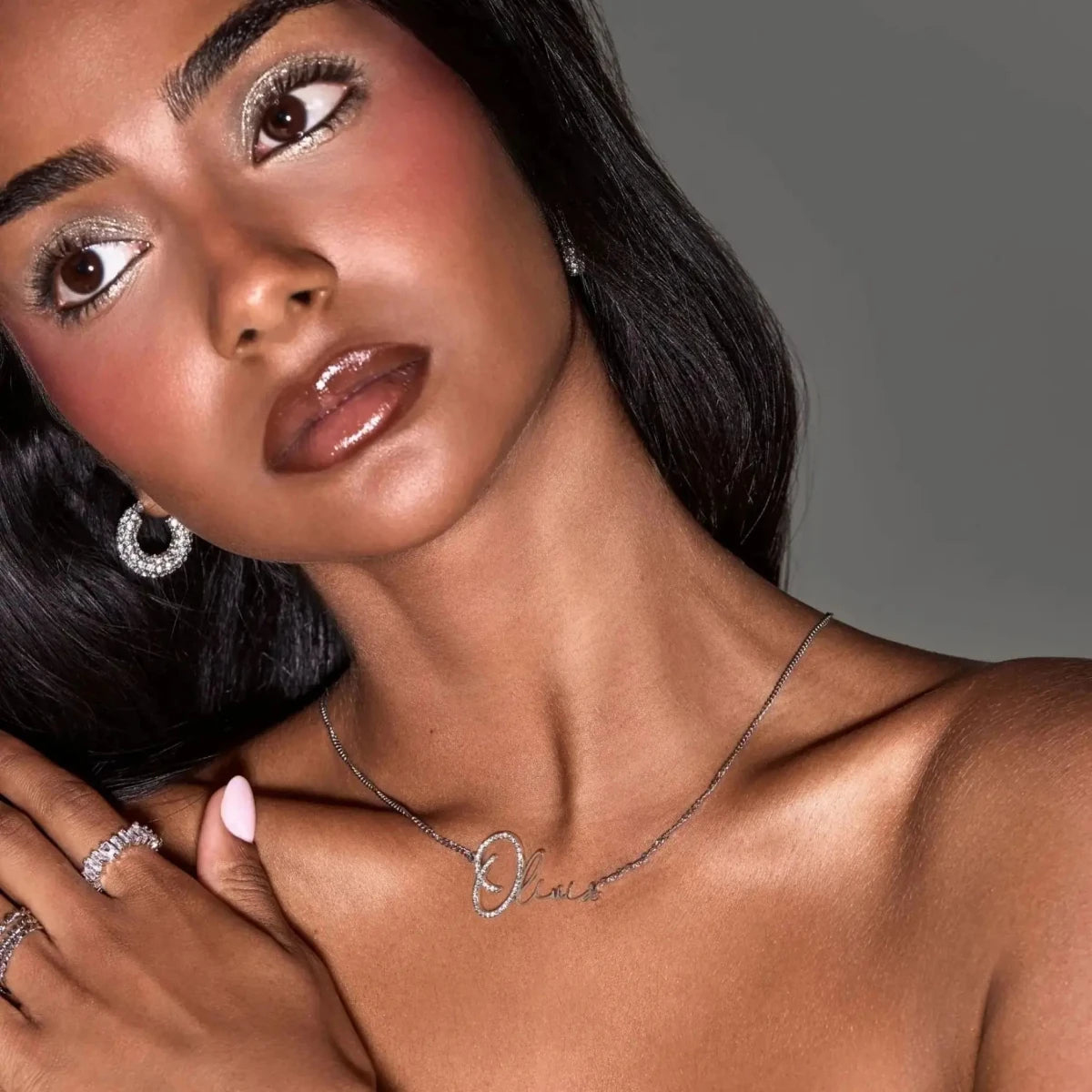 Sydney Custom Name Necklace - ISMI JEWELS