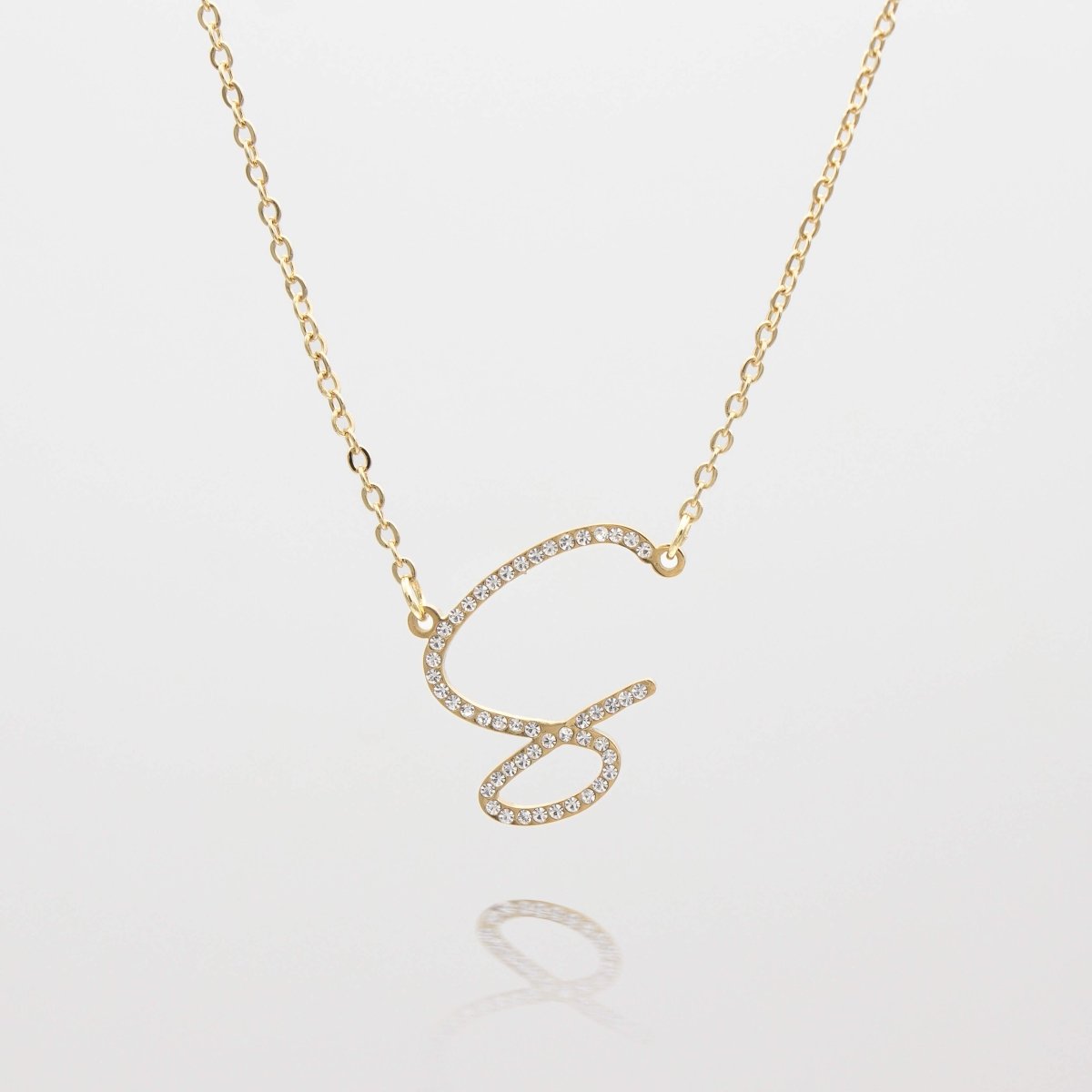 Sydney Initial Necklace - ISMI JEWELS