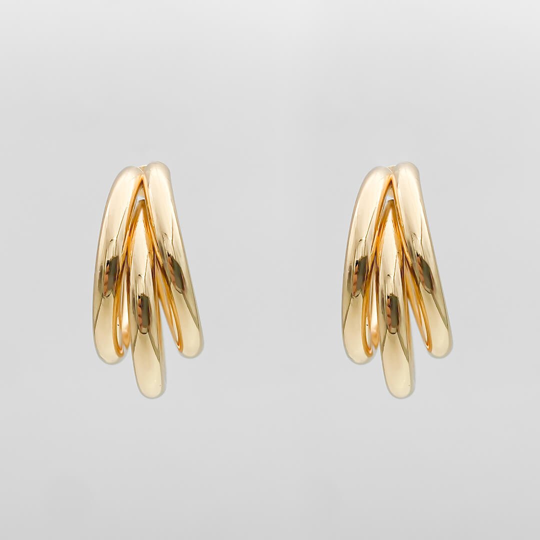 Talia Triple Hoops - ISMI JEWELS
