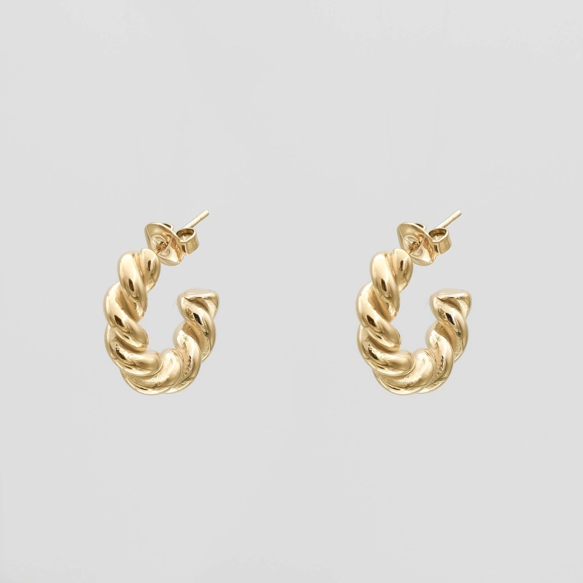 Tamia Twisted Earrings - ISMI JEWELS