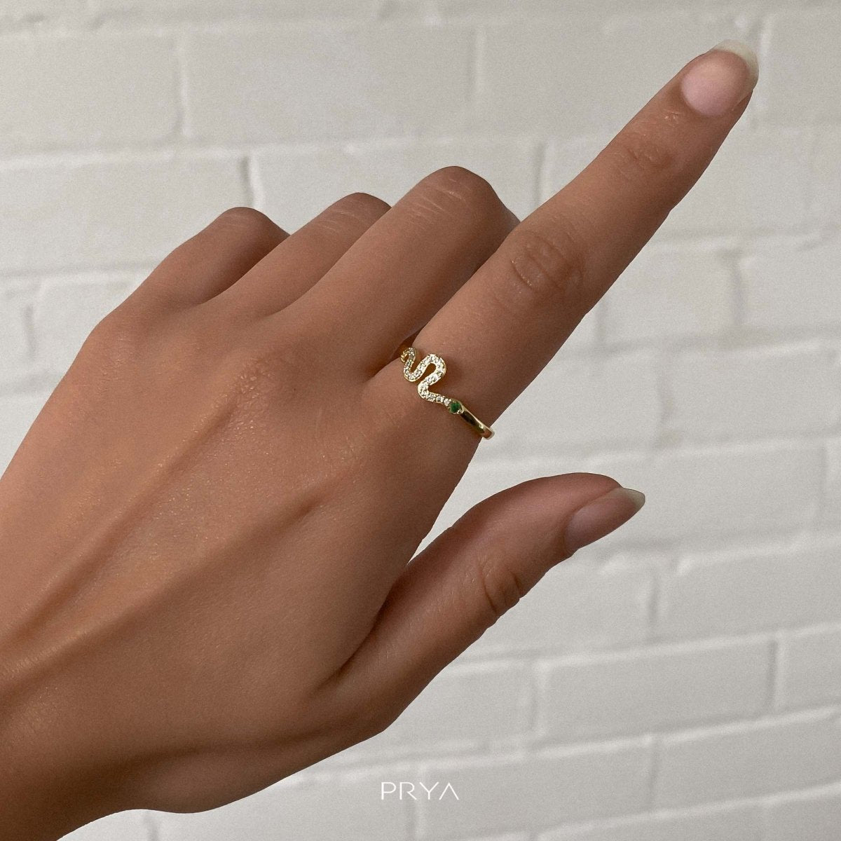 Taya Snake Ring - ISMI JEWELS