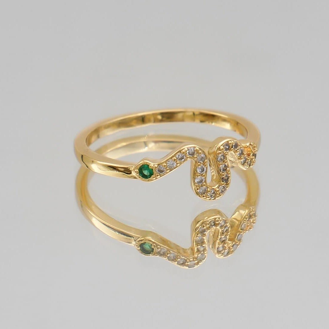 Taya Snake Ring - ISMI JEWELS