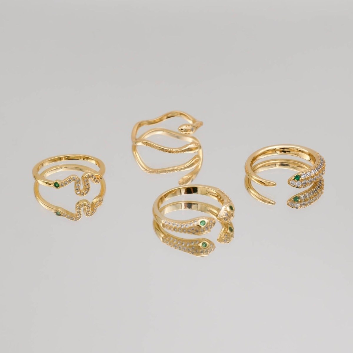 Taya Snake Ring - ISMI JEWELS