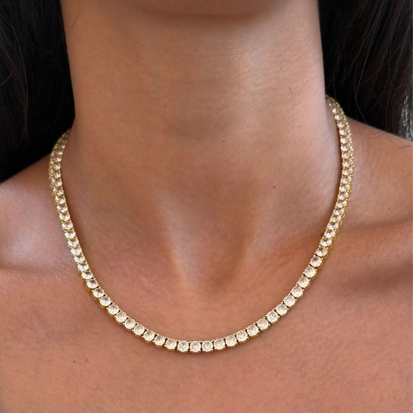 Tennis Necklace - Image 2 - ISMI JEWELS