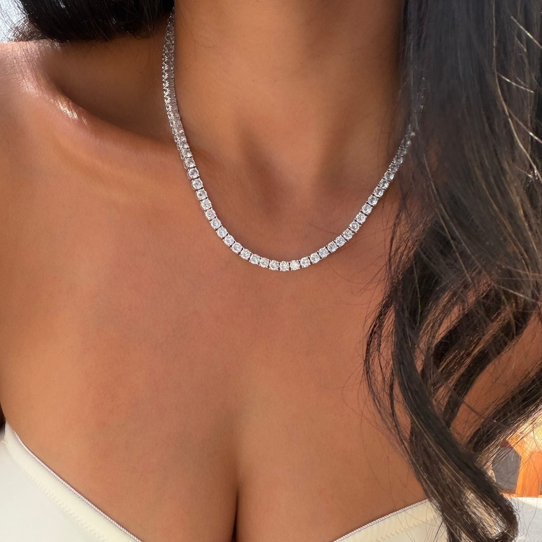 Tennis Necklace - Image 7 - ISMI JEWELS