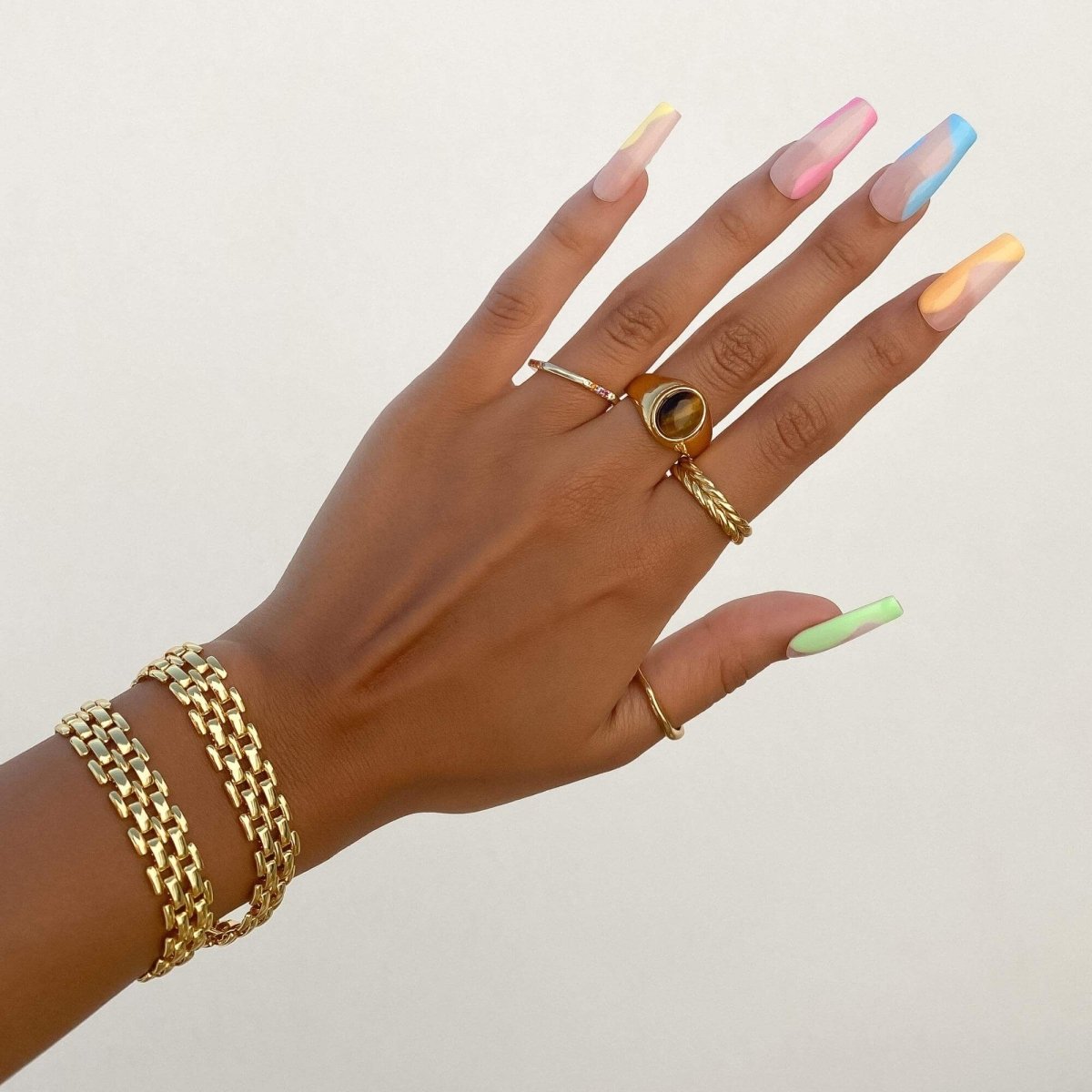 Tess Rainbow Ring - ISMI JEWELS