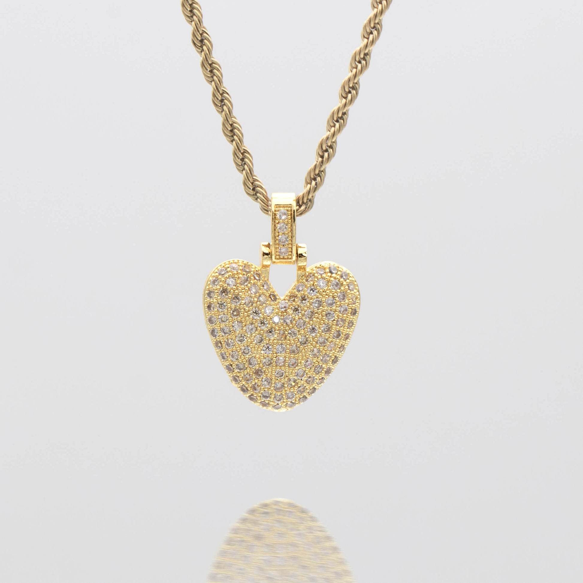 Pave Bubble Letter Initial Necklace - Image 30 - ISMI JEWELS