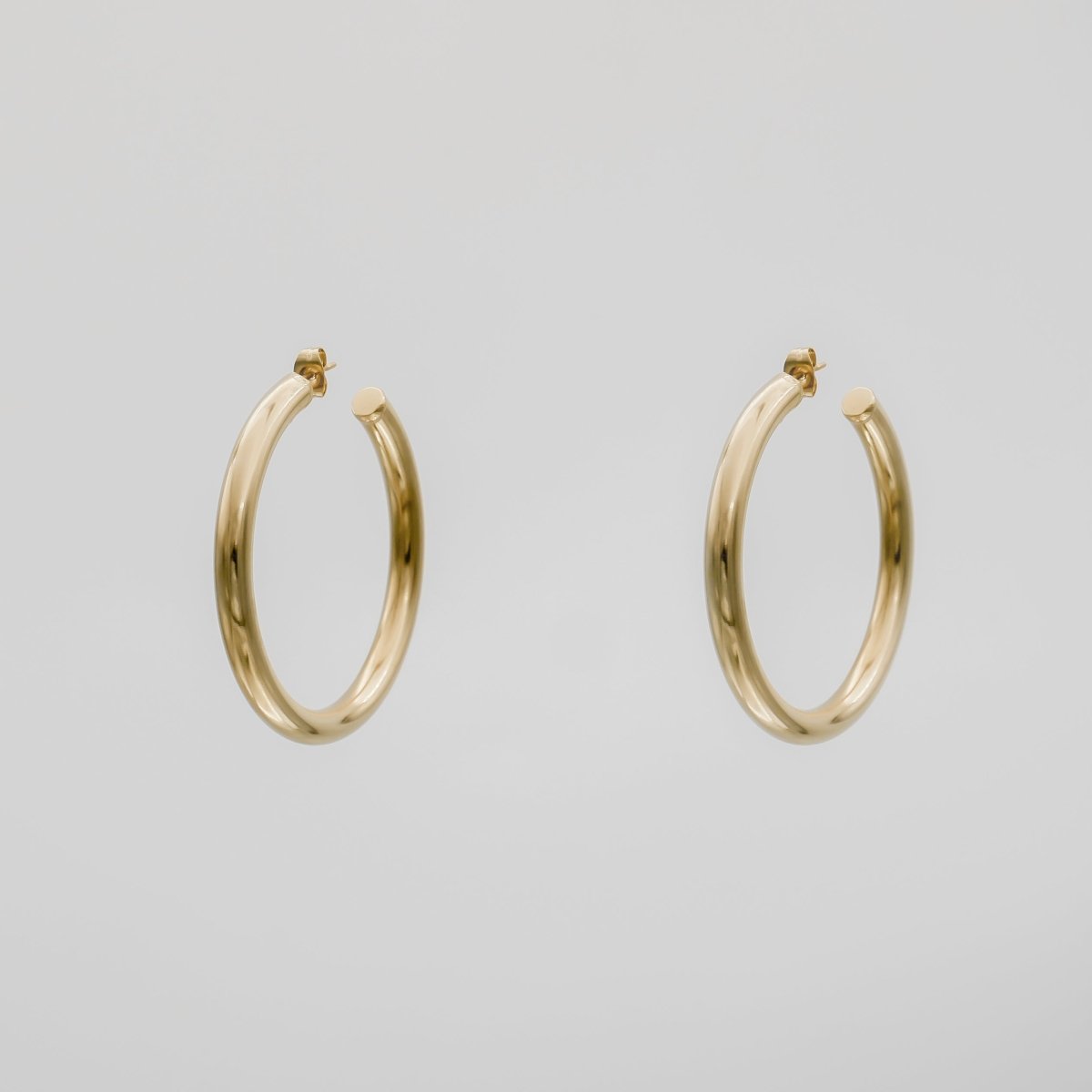 Tia Classic Hoop Earrings - ISMI JEWELS