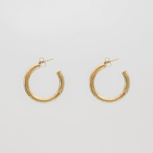 Tia Classic Hoop Earrings - ISMI JEWELS