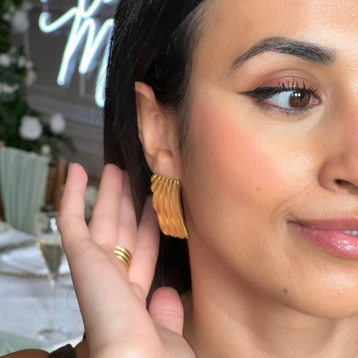 Tiana Earrings - ISMI JEWELS