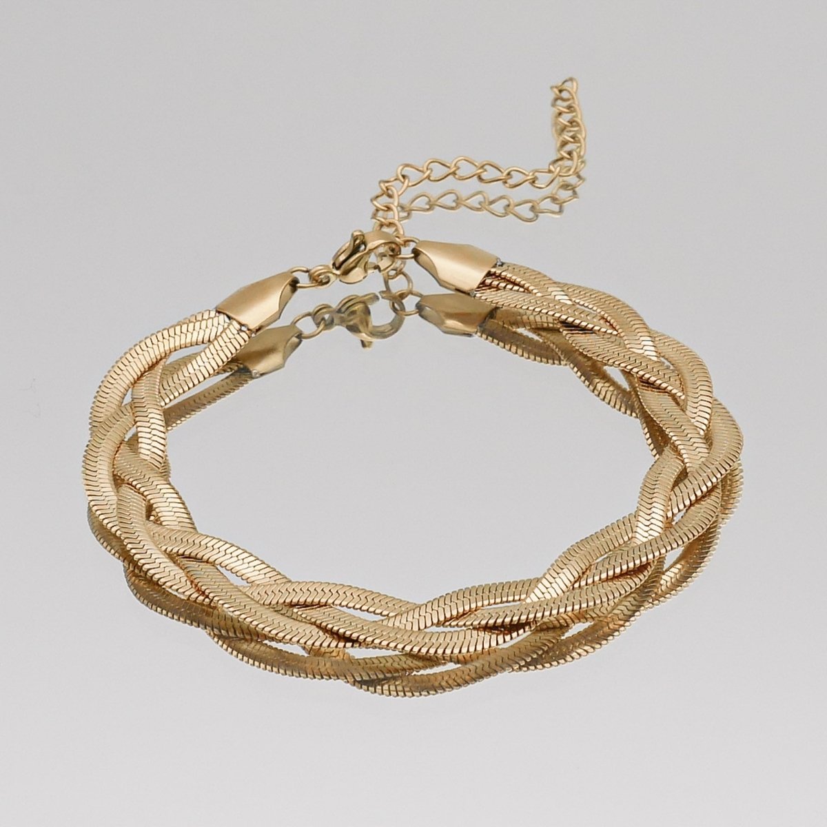 Triple Herringbone Bracelet - ISMI JEWELS