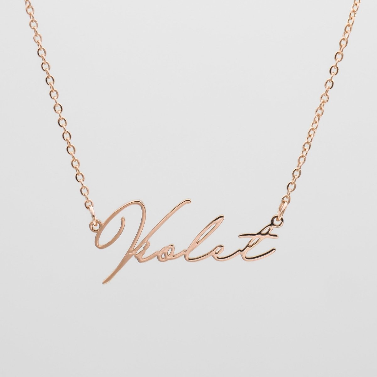 Valencia Custom Name Necklace - ISMI JEWELS