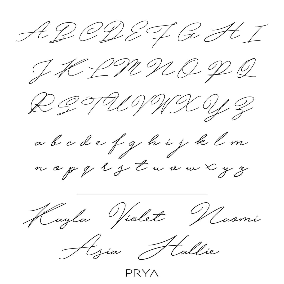 Valencia Custom Name Necklace - ISMI JEWELS