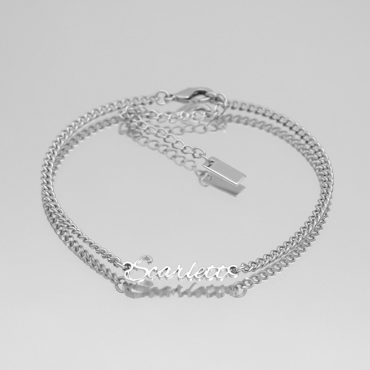 Venice Custom Name Anklet - ISMI JEWELS