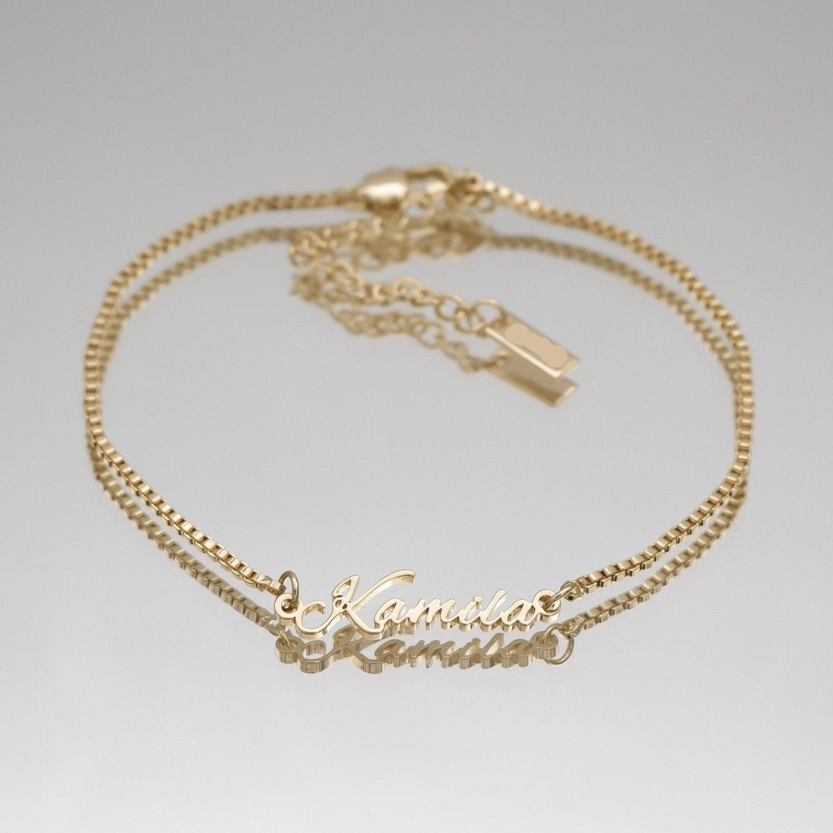 Venice Custom Name Anklet - ISMI JEWELS