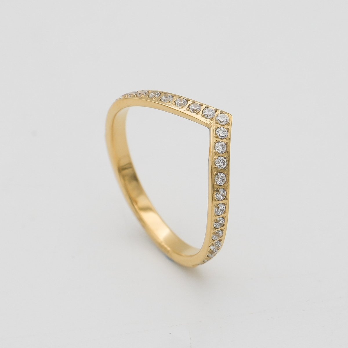 Yara Chevron Ring - ISMI JEWELS