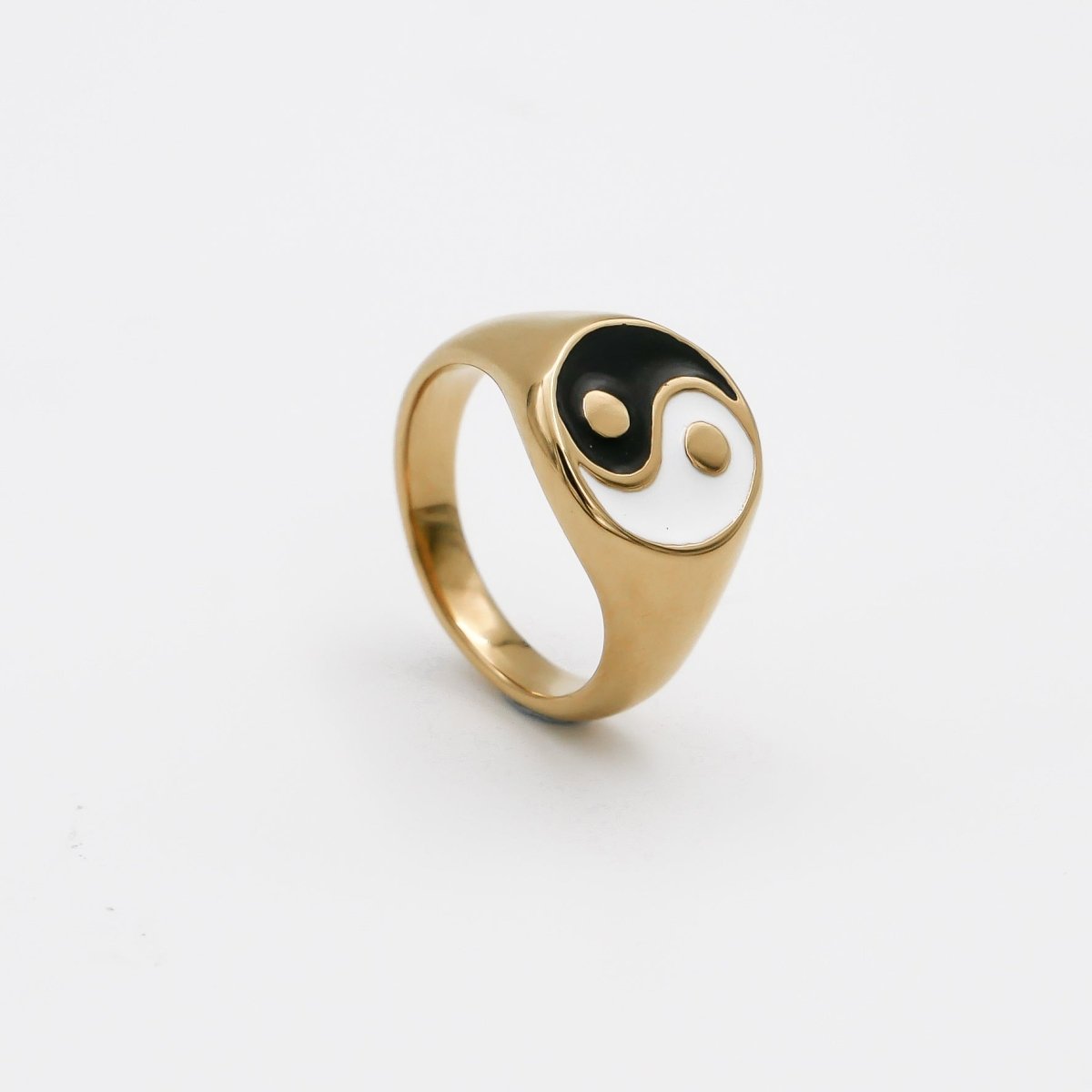 Yin Yang Signet Ring - ISMI JEWELS