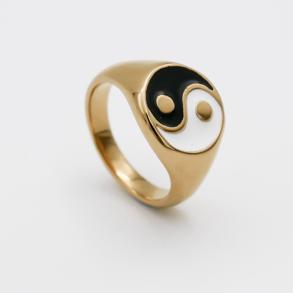 Yin Yang Signet Ring - ISMI JEWELS