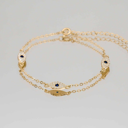 Zara Eye Bracelet - ISMI JEWELS