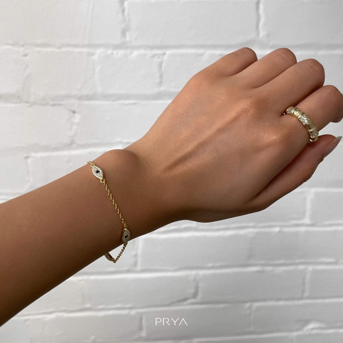 Zara Eye Bracelet - ISMI JEWELS