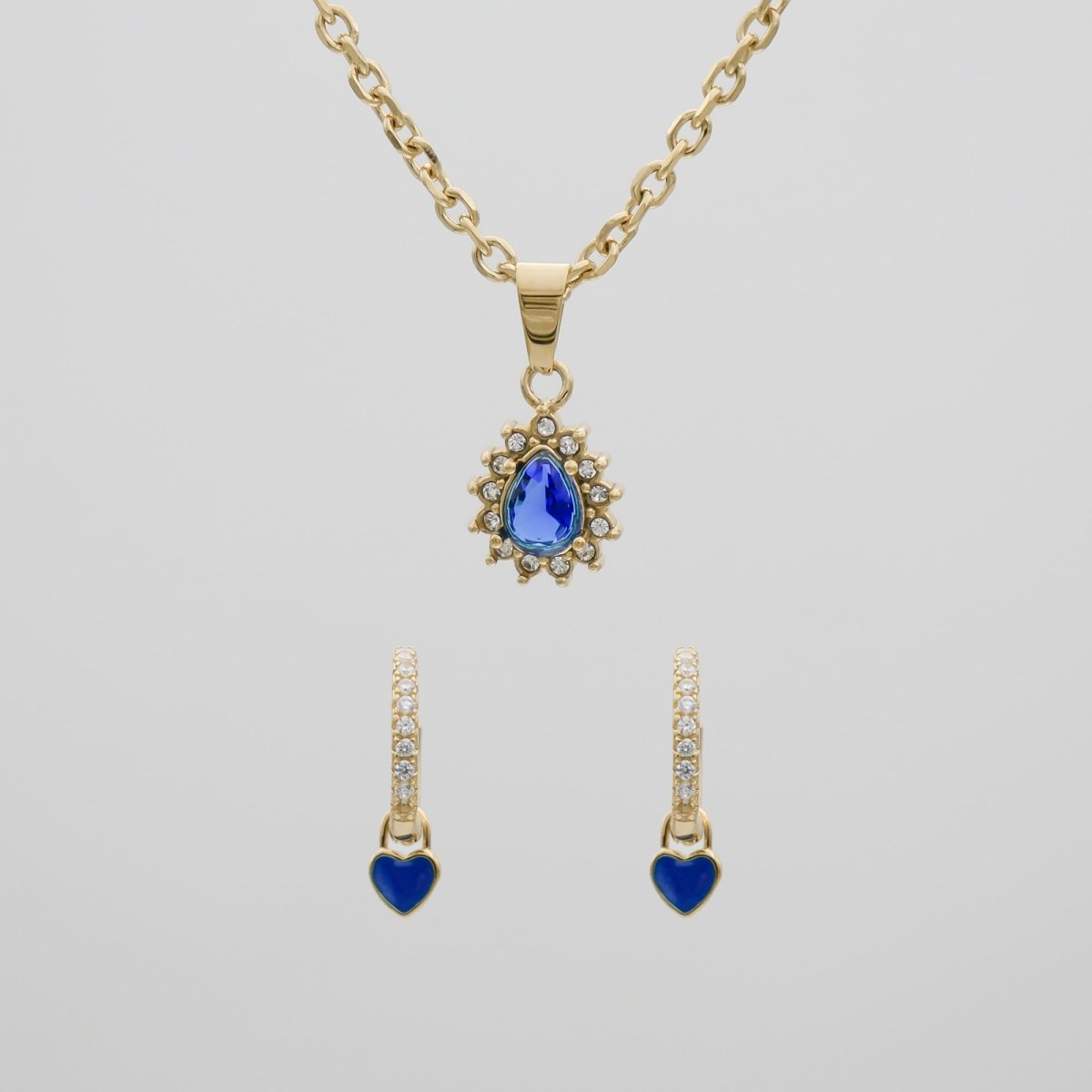 Zayla & Gabby Sapphire Set - ISMI JEWELS