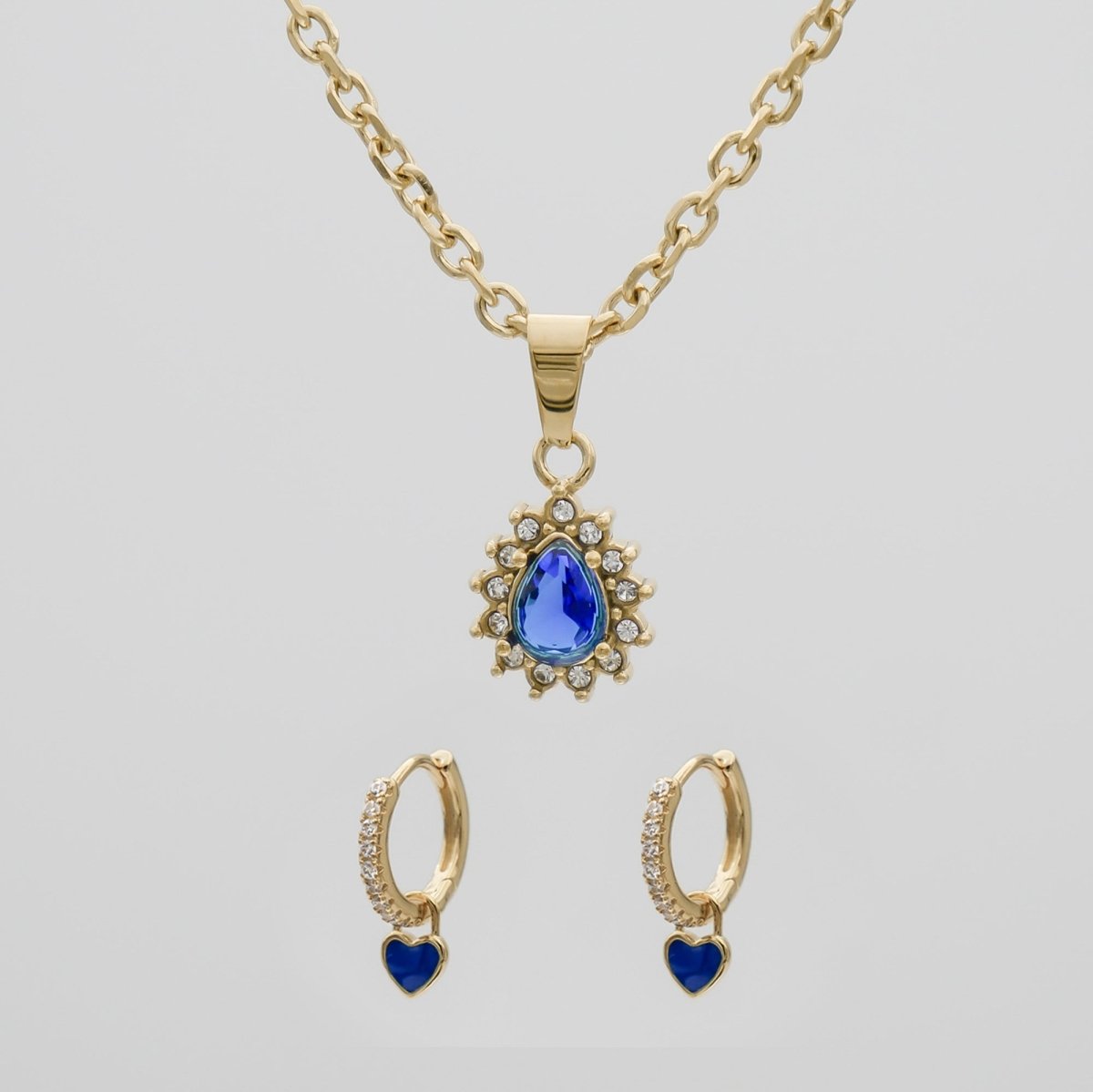 Zayla & Gabby Sapphire Set - ISMI JEWELS