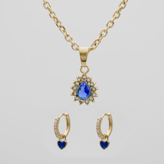 Zayla & Gabby Sapphire Set - ISMI JEWELS