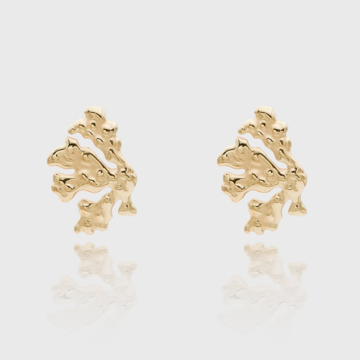 Zeina Coral Earrings - ISMI JEWELS