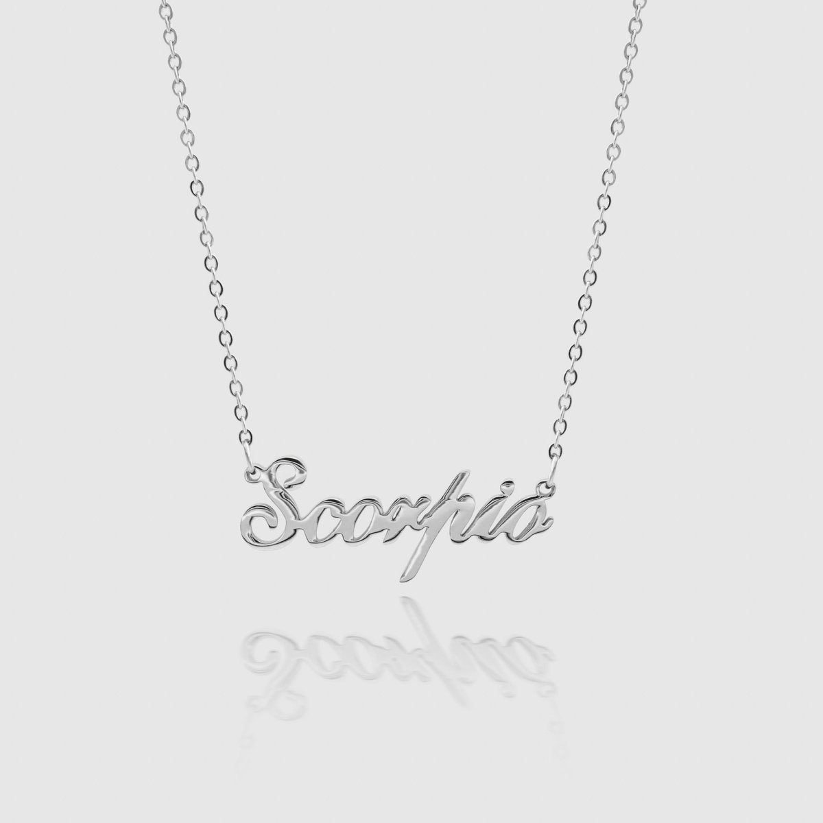 Zodiac Name Necklace - ISMI JEWELS