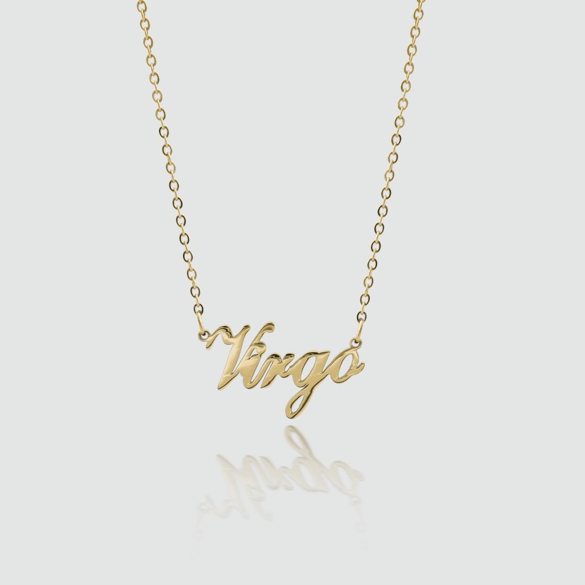 Zodiac Name Necklace - ISMI JEWELS