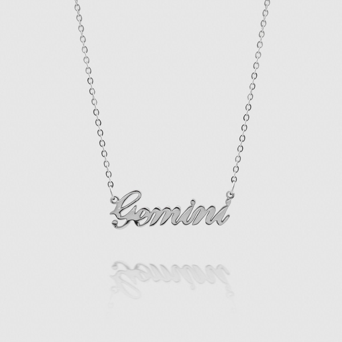 Zodiac Name Necklace - ISMI JEWELS