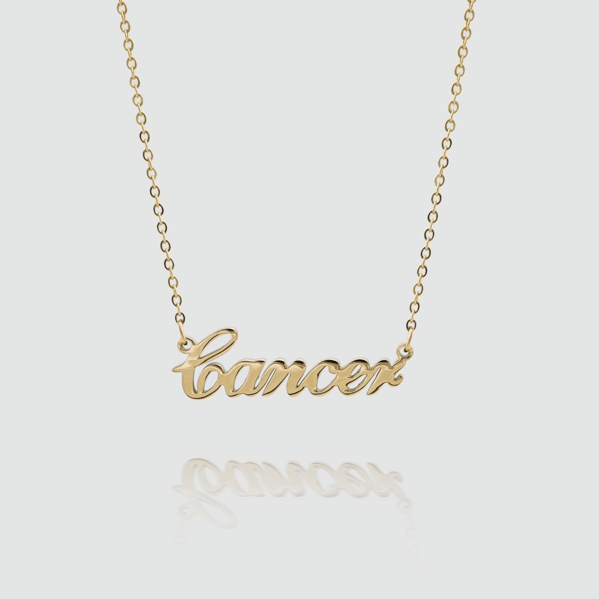 Zodiac Name Necklace - ISMI JEWELS