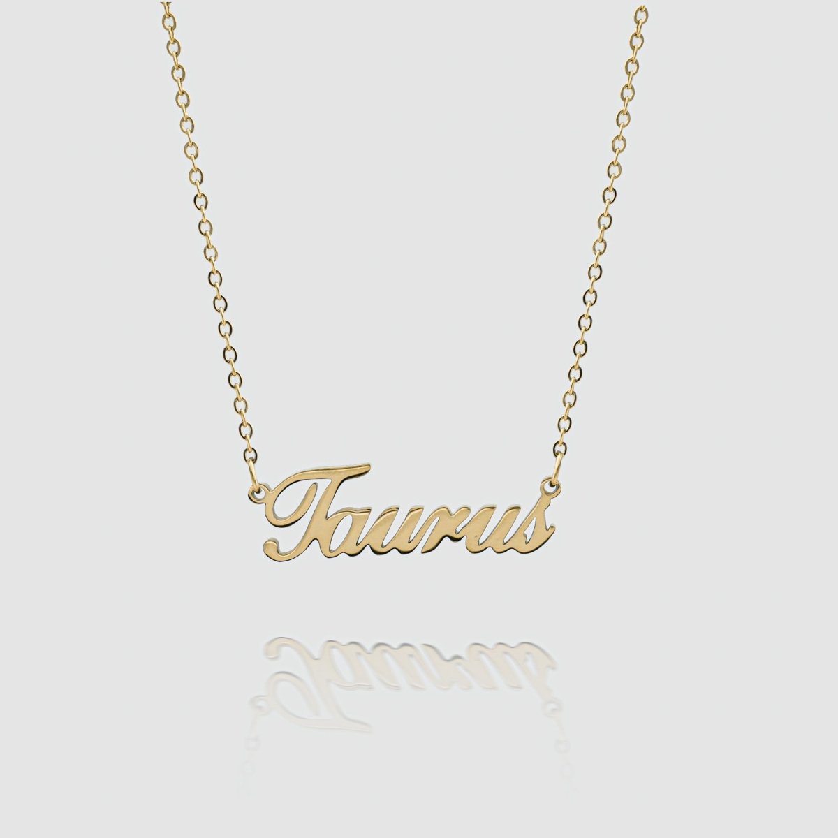 Zodiac Name Necklace - ISMI JEWELS