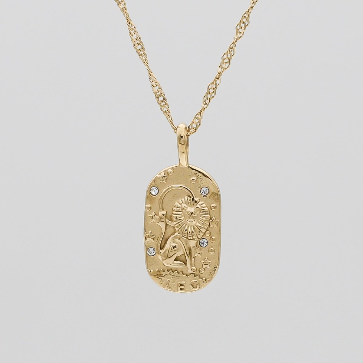 Zodiac Tarot Card Necklace - ISMI JEWELS