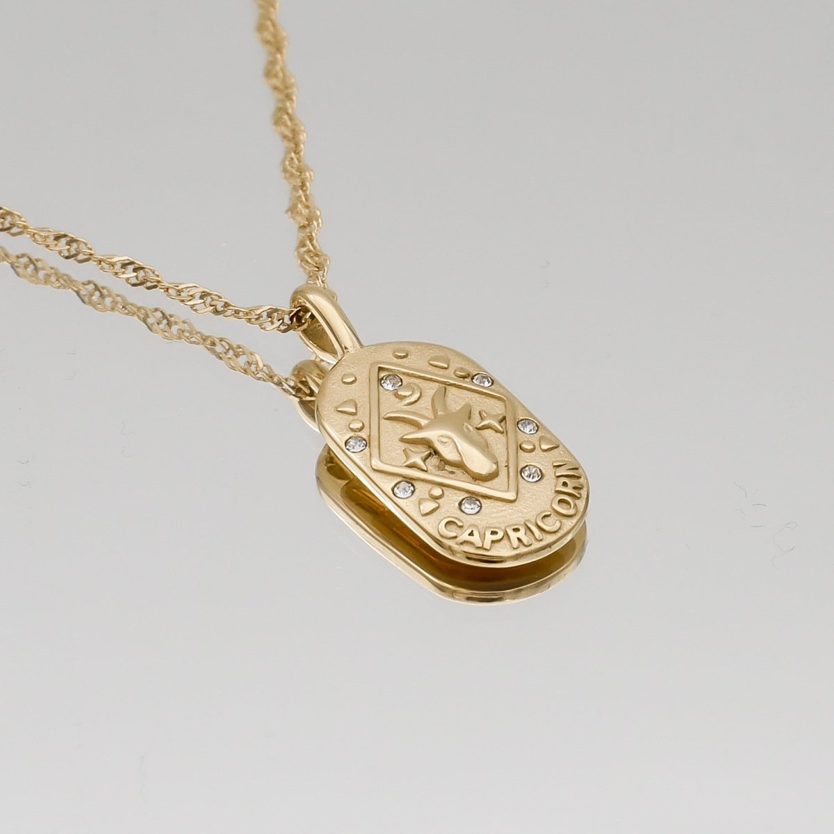 Zodiac Tarot Card Necklace - ISMI JEWELS
