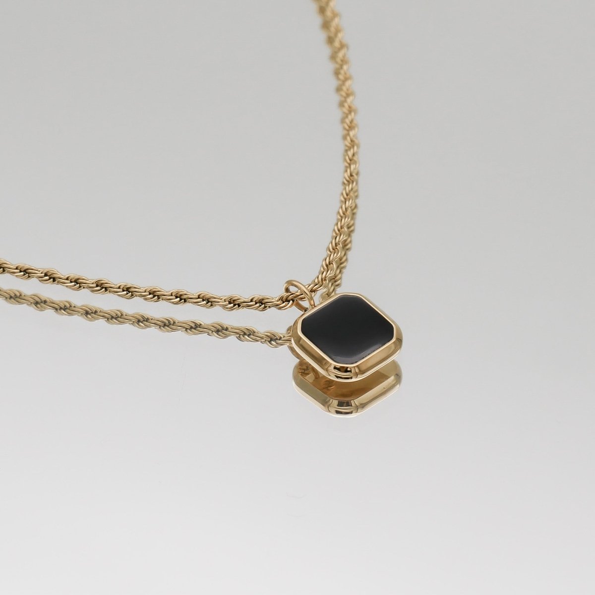 Zola Onyx Pendant Necklace - ISMI JEWELS