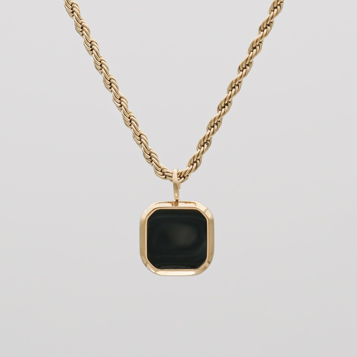 Zola Onyx Pendant Necklace - ISMI JEWELS
