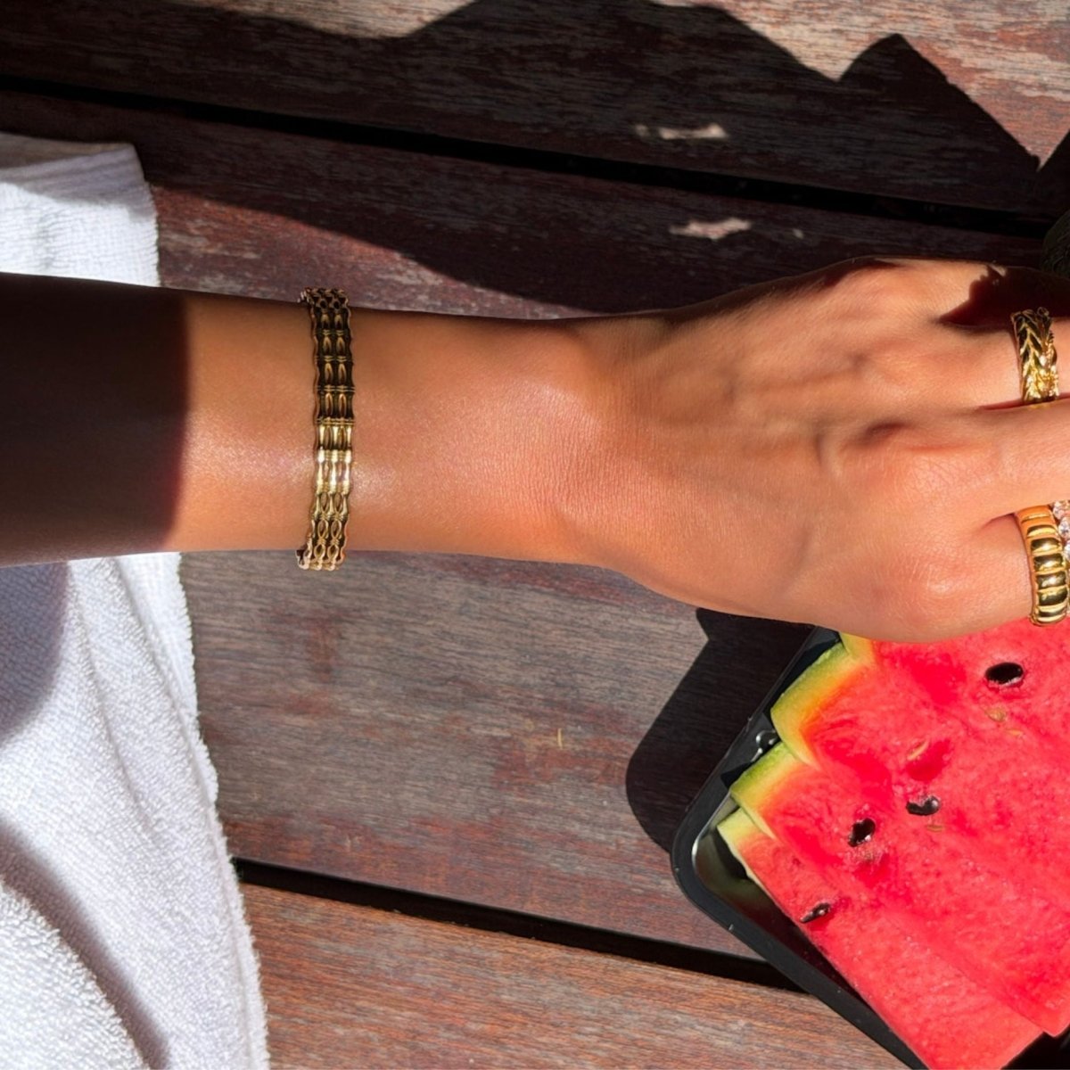 Zola Triple Bangle - ISMI JEWELS