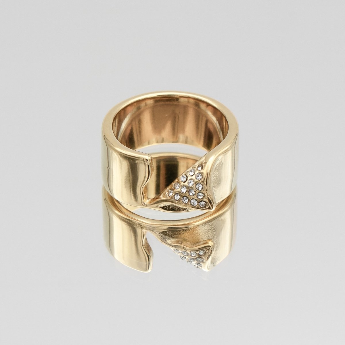 Zuri Cut Out Band Ring - ISMI JEWELS