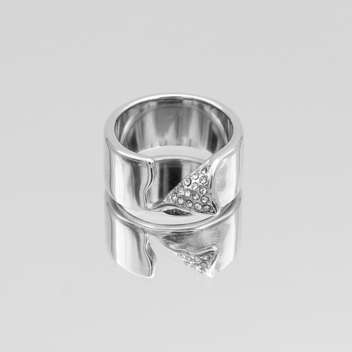 Zuri Cut Out Band Ring - ISMI JEWELS