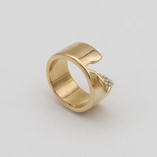 Zuri Cut Out Band Ring - ISMI JEWELS