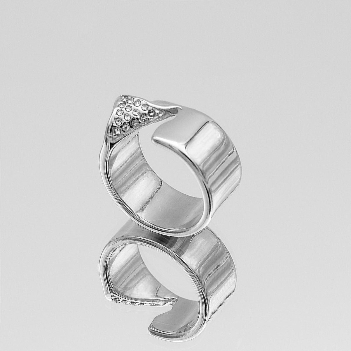 Zuri Cut Out Band Ring - ISMI JEWELS
