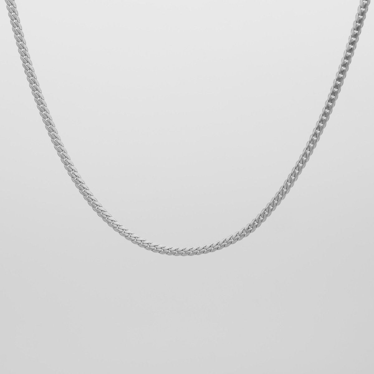 Zuri Hammered Curb Chain - ISMI JEWELS